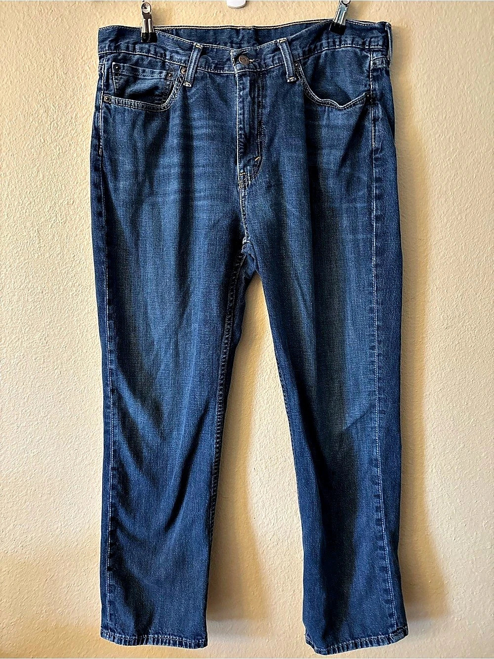 Levi's 514 Men's 36x29 Straight Leg Jeans Blue Denim Classic Fit